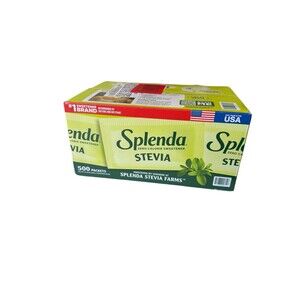 SPLENDA Stevia Zero Calorie Sweetener Plant Based Sugar Substitute Granulated...